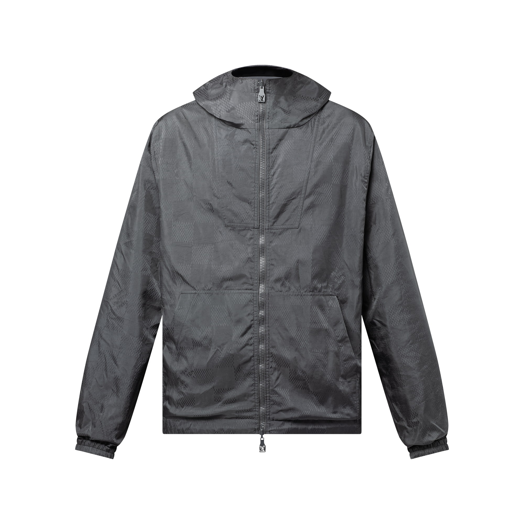 Damier Jacquard Reversible Nylon Windbreaker - Men - Ready-to-Wear